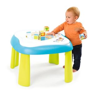 TABLE JOUET D'ACTIVITÉ COTOONS Siège d'Activités Youpi Baby Bleu