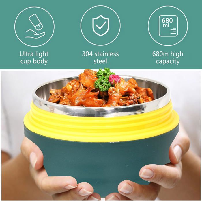 Isotherme Chaud Box Repas Isotherme Thermos Pour Aliments Chauds