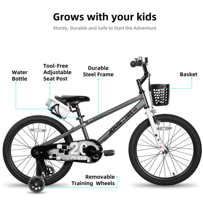 Roues D'apprentissage Sunlite HD - Pour Vélos Enfants 14 à 20 Pouces