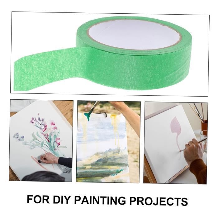 rouleaux de ruban de masquage bleu pour peinture