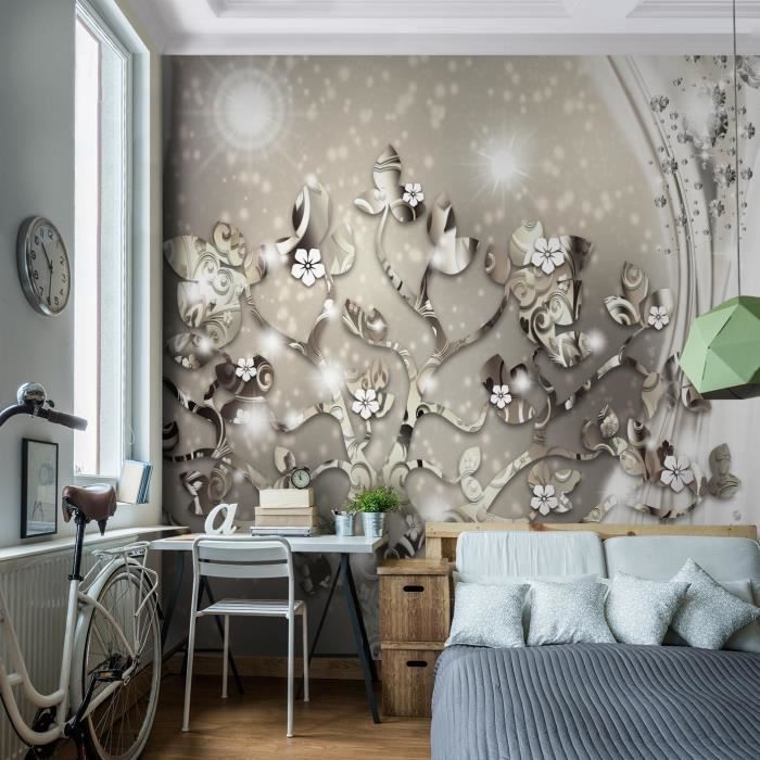 Tableau Toile Décoratif 'Arbre De Vie' De Gustav Klimt - 120x80cm - Impression Numérique Haute Qualité - Prêt à Accrocher