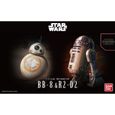 Star Wars: The Force Awakens BB-8 & R2-D2 1/12 scale plastic model kit-3