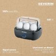 SEVERIN - Cuit-œufs sans BPA 420 W - Noir - Cuisson parfaite - Facile d'entretien-3