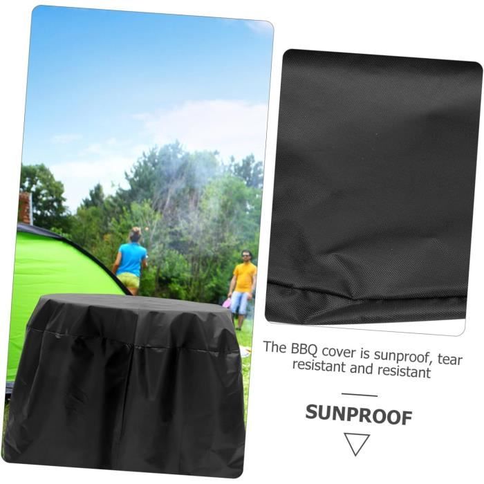 Housse De Barbecue Imperméable 145x61x117cm - Protection Grill Extérieur Jardin Patio