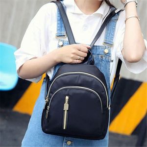 Mini Sac à Dos Imprimé Pour Femmes, Petit Sac à Dos D'école En Nylon
