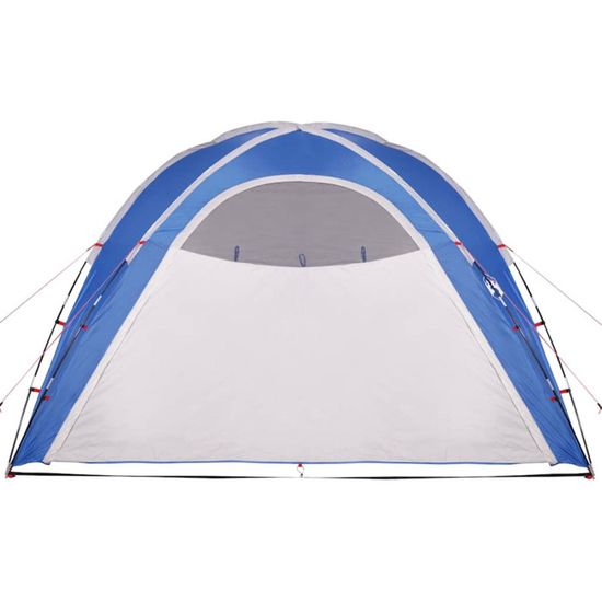 Tente De Rangement De Jardin 204x183x178 Cm - Imperméable Polyester 185T - Poteaux Fibre De Verre - Sac De Transport Inclus - Vert - 6