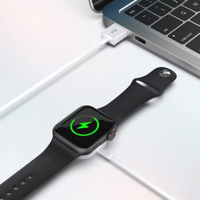 Chargeur rapide pour Apple Watch Série Câble de charge Blanc