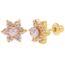 Boucles d/’oreilles In Season Jewelry B/éb/é Tiges poussettes s/écurit/é /à vis Plaqu/é or 18k Perles dimitation rose 2mm