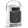Mini Climatiseur Évaporatif - Rechargeable 500ml 3 vitesses - Refroidissement bureau - Bureau