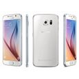 Blanc Samsung Galaxy S6 G920F 32GB    (écouteur+chargeur Européen+USB câble+boîte)-0
