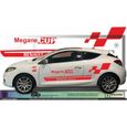 Renault Megane Cup - ROUGE - Kit Complet  - Tuning Sticker Autocollant Graphic Decals-0