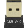 Clé USB Adaptateur Bluetooth V4.0-2.1 + EDR Key Sans Fil Dongle Pour PC Portable-0