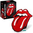 LEGO® 31206 Art The Rolling Stones, Accessoire de Décoration Intérieure et Loisir Créatif pour Adultes, Cadeau Musique Rock'n'roll-0