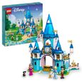 LEGO Disney Princess - Le Château de Cendrillon et du Prince Charmant - Jouet dès 5 Ans - 365 Pièces-0