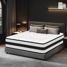 YIDATONG Matelas 140x190 cm Epaisseur 30 cm, Premium Matelas à ressorts, Certifié OEKO-TEX®, Hypoallergénique, Mi-ferme, 7 zones de confort