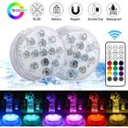 E TAKIN Lampe submersible de LED eTakin® - 16 couleurs RGB - IP68 étanche - 2 pack