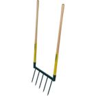 Biogrif - LEBORGNE - 5 dents en acier trempé - Outil pour le jardinage naturel