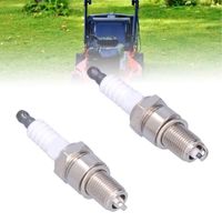HUJ 2pcs Bougie d'Allumage Remplacement F6RTC pour MTD 951‑10292 751‑10292 Moteur Torche 131‑039 Tondeuse à Gazon HJ011