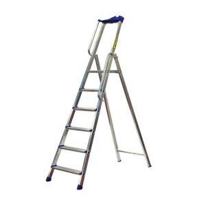 Hailo 8845-011 Escabeau Professionnel Taille XXL 5 marches