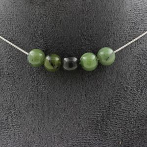 Lot De Colliers En Jade - Bijoux Fantaisie Pierres Naturelles - Occasion