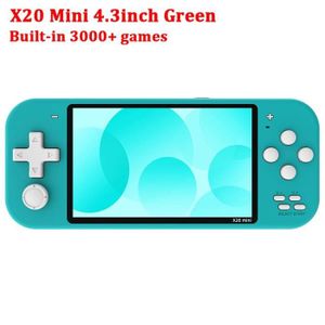 CONSOLE RÉTRO Console de jeux vidéo portable - X20 mini - Bleu -