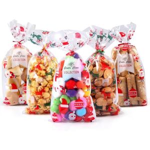 150 PCS Sac Cadeau, Bonbons Noël Pochette Sachet Transparent Chocolat  Biscuit Sacs de Cadeaux Sachets de Transparent en Plastique - Cdiscount  Maison