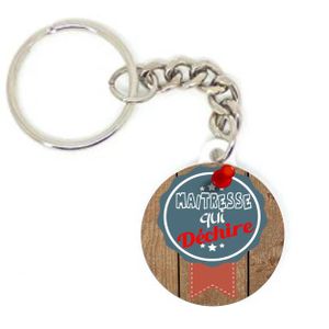 Super ma/ître ANGORA Porte cl/é id/ée Cadeau Maitre Fin dann/ée Scolaire