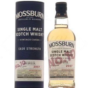 WHISKY BOURBON SCOTCH Mossburn Whisky No.10 Auchroisk 57,4 