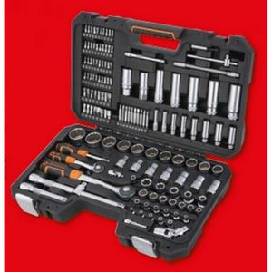 Malette Outils 97 Pièces, Boite À Outils Complete Avec Clé Mixte,  Tournevis, Embouts, Douille, Joint Universel, Tige D'Extens[H6] - Cdiscount  Bricolage