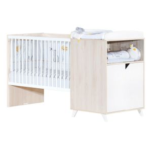 Lit Bebe Combine Lits Deco Mobilier Puericulture Cdiscount