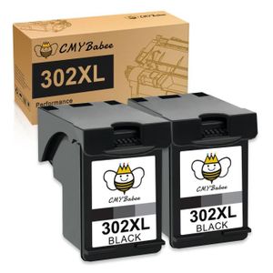 ✓ Cartouche compatible HP 302XL noir sans niveau d'encre couleur Noir en  stock - 123CONSOMMABLES