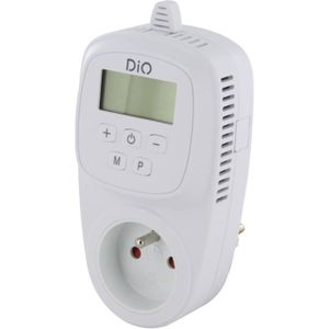 PRISE PROGRAMMABLE DIO CONNECTED HOME - Plug thermostatique avec écra