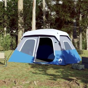 TENTE DE CAMPING FAN-Tente de camping avec lumière LED 6 personnes 