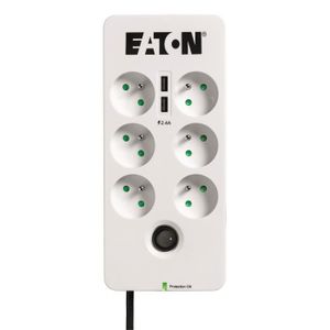 ONDULEUR Multiprise/Parafoudre - EATON Protection Box 6 USB