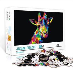 PUZZLE Puzzle Adulte 1000 Pièces Puzzle Girafe Puzzle Déf