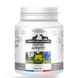 COMPLÉMENT ALIMENTAIRE Phyto Appétit - Chiens et Chats 100g - Floralpina