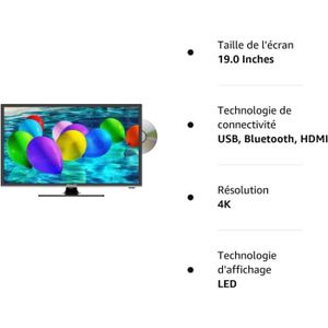 Téléviseur LED Téléviseur LED 18,5 pouces MobileTV - Silverline 2