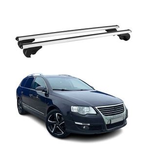 Barres De Toit Aluminium Pour VW Passat B6 Variant 2005-2010 | Aérodynamiques, Résistantes, Facile à Installer