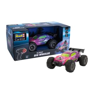 Revell Control Mini Voiture RC – 7 Cm, Phares LED, Charge Rapide 4 Min – Dès 8 Ans