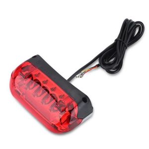 ECLAIRAGE POUR VÉLO cadeau,36V Électrique Vélo De Frein LED Lumière Arrière Queue Avertissement Lampe Cyclisme Accessoires-HX