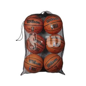 SAC DE SPORT Sac de 6 ballons Wilson NBA - orange/noir - TU