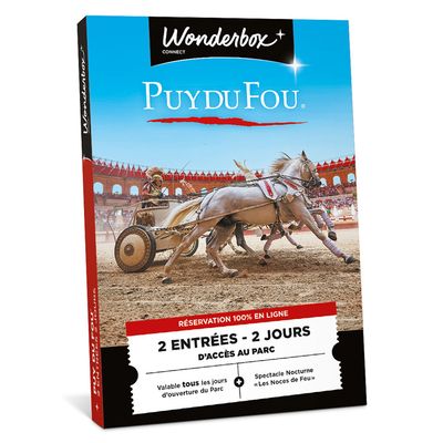 Coffret cadeau Tick'nBox Center Parcs Court Séjour en Famille - Coffret