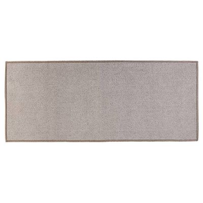 Tapis De Sol Antidérapant Long De Cuisine - Tapis Super Absorbant Eau Et Huile, Lavable Et Séchage Rapide (45x150cm, Ovale Gris Foncé)