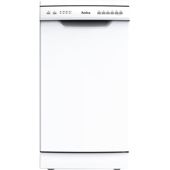 Amica Gsp 14544 W Stand Geschirrspüler 45 Cm Lave-vaisselle Amica GSP 14544 W - Sous comptoir - Blanc - Compact (45