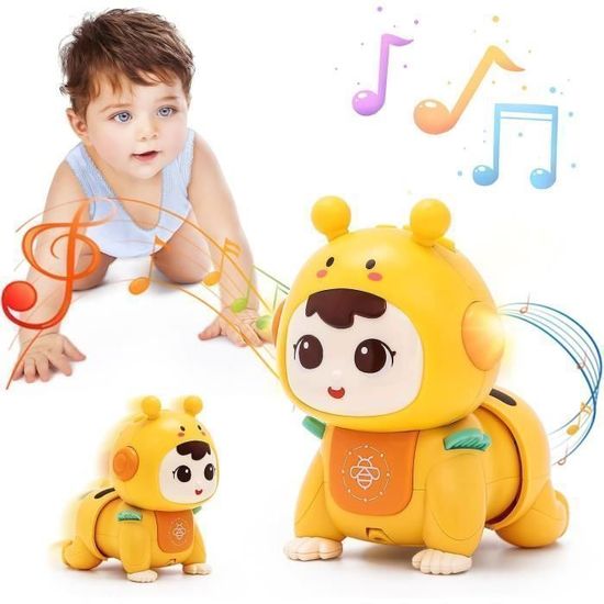 Jouet Méduse Dansante électrique - Lumière Et Son, Marche Automatique, Pour Bébés Et Enfants à Partir De 3 Ans