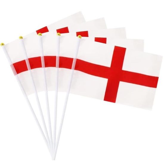 40 Drapeaux Angleterre En Guirlande 11,4 M - Décoration Patriotique Pour événements Et Maison