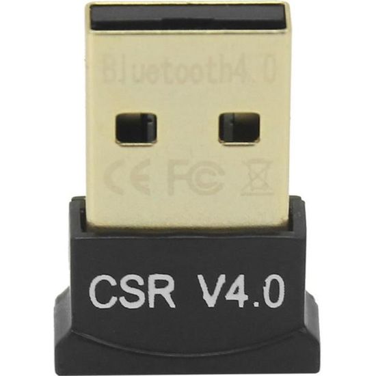 Clé USB Adaptateur Bluetooth V4.0-2.1 + EDR Key Sans Fil Dongle Pour PC Portable