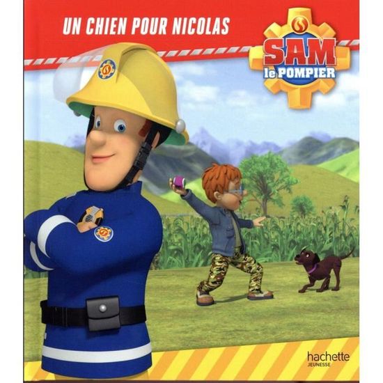 Sam le pompier - Mon grand livre puzzle (Grand format - Cartonné