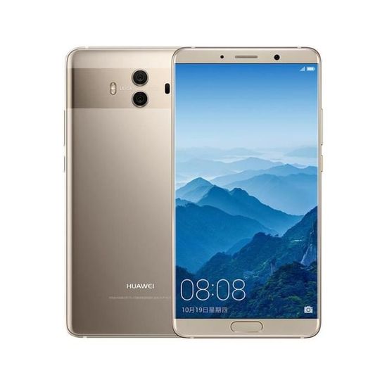 Smartphone HUAWEI Mate 10 5.9" Android 8.0 64Go Champagne Or