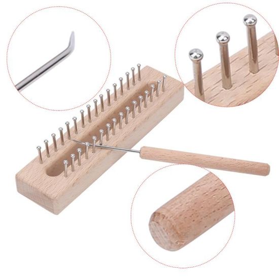 Fourchette A Tricoter, Tricot Fourchette à Tricoter En Bois Grand Oeil